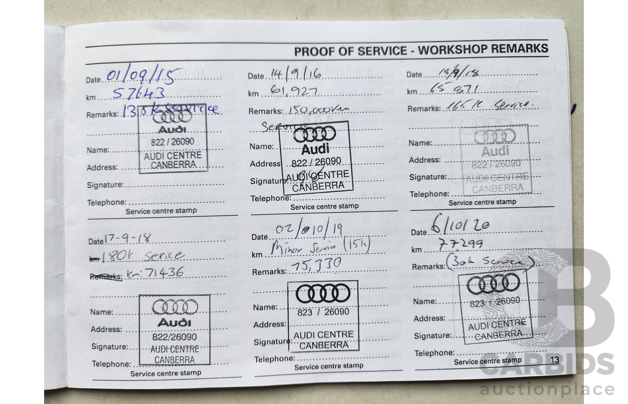 4/2005 Audi A3 Sportback 1.6 Attraction 8P 5d Hatchback Grey 1.6L