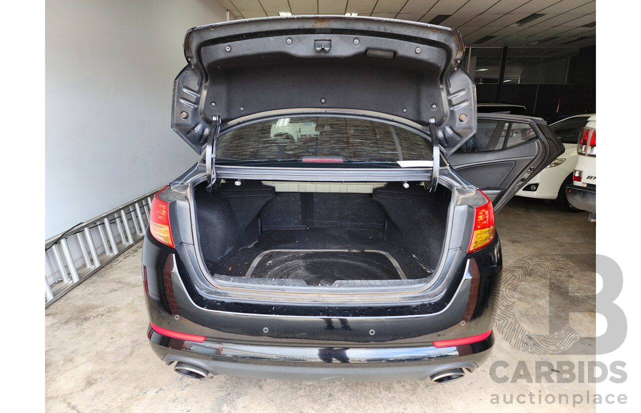 8/2012 Kia Optima Si TF MY12 4d Sedan Black 2.4L