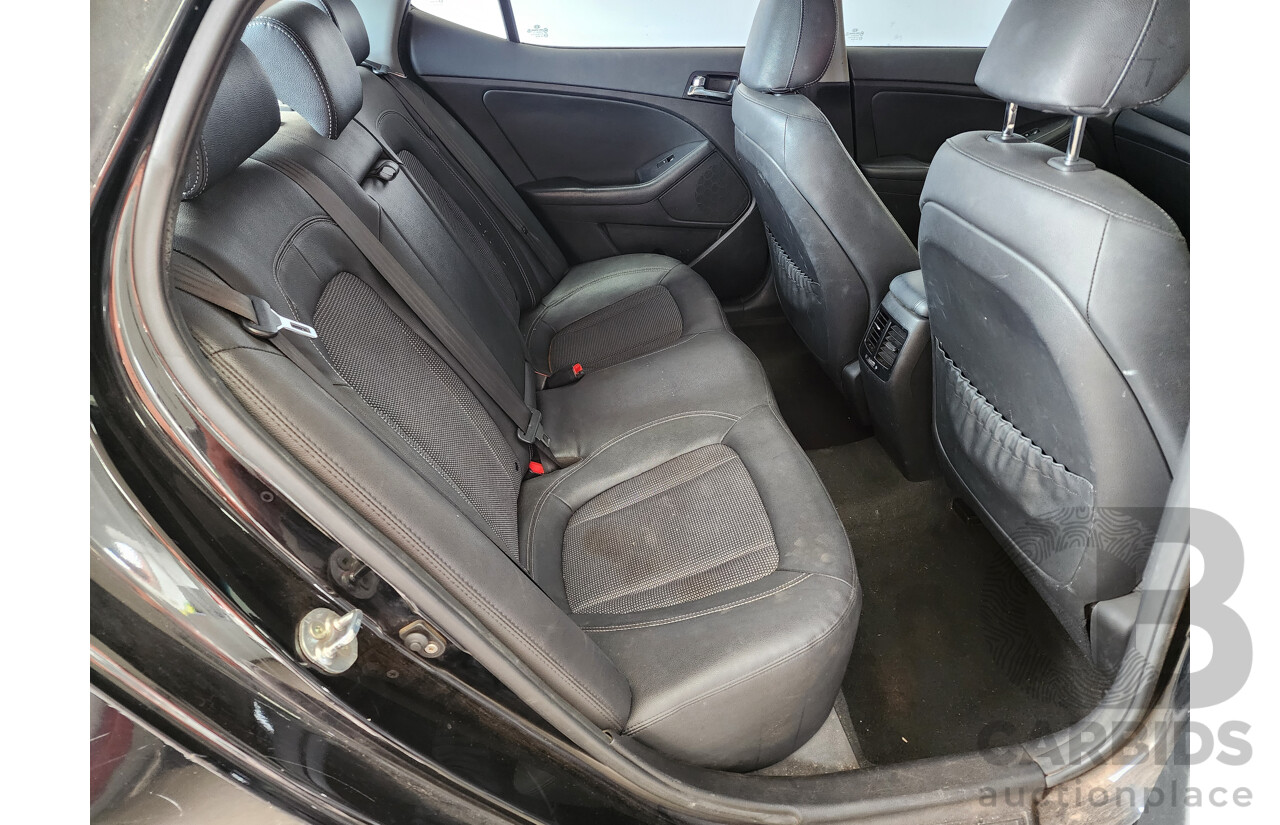 8/2012 Kia Optima Si TF MY12 4d Sedan Black 2.4L