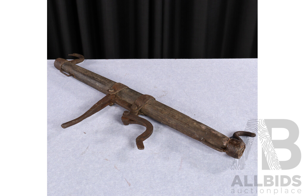 Vintage Turned Timber Fencing Tool - Lot 1621617 | ALLBIDS