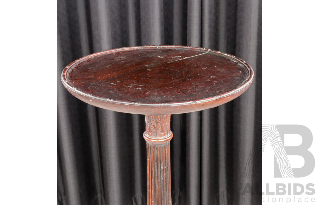 Late Edwardian Mahogany Jardinière Stand