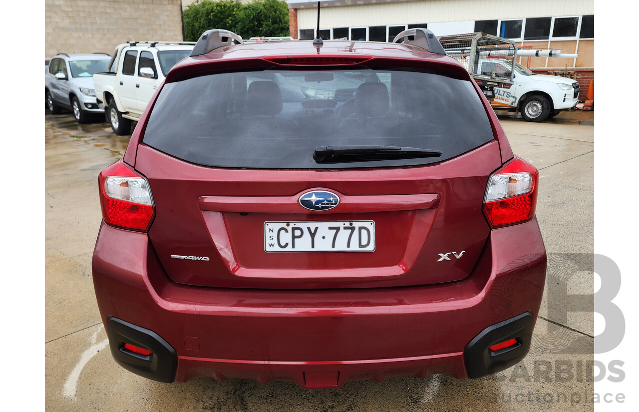 5/2013 Subaru XV 2.0i-S MY13 4d Wagon Red 2.0L