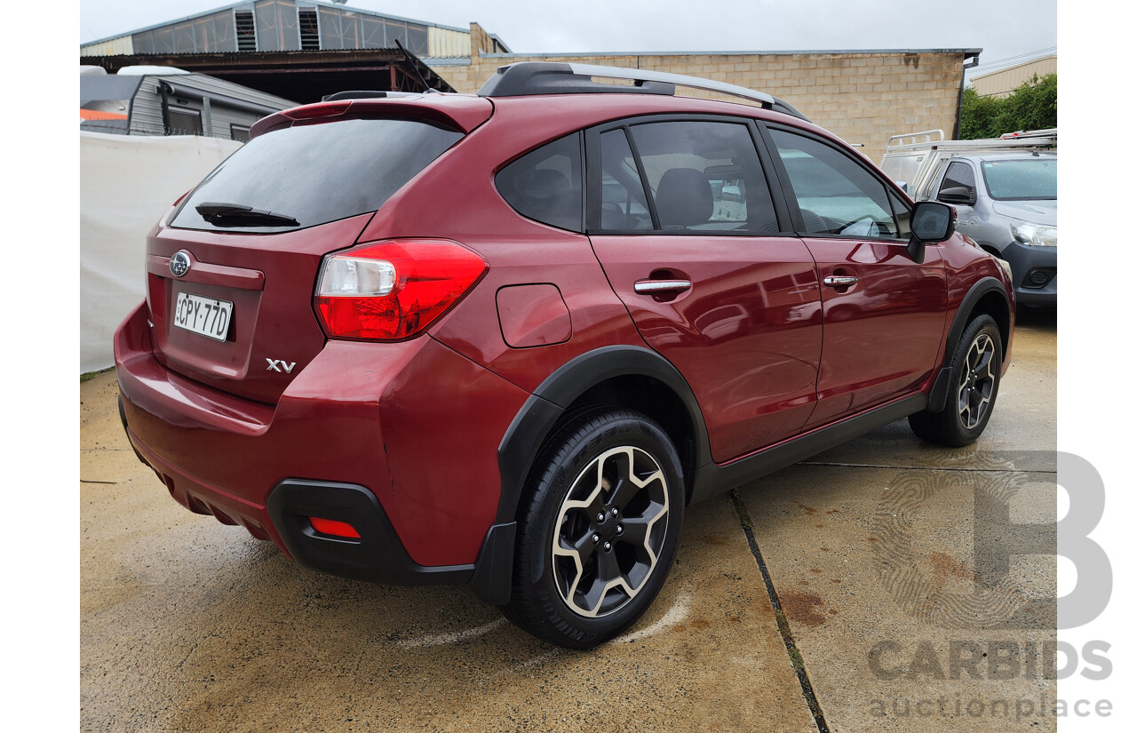 5/2013 Subaru XV 2.0i-S MY13 4d Wagon Red 2.0L