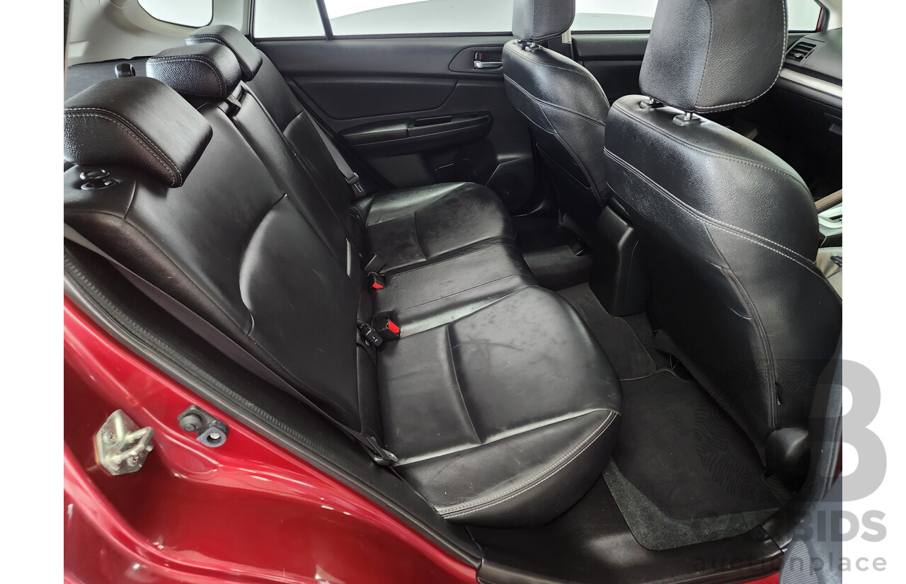 5/2013 Subaru XV 2.0i-S MY13 4d Wagon Red 2.0L