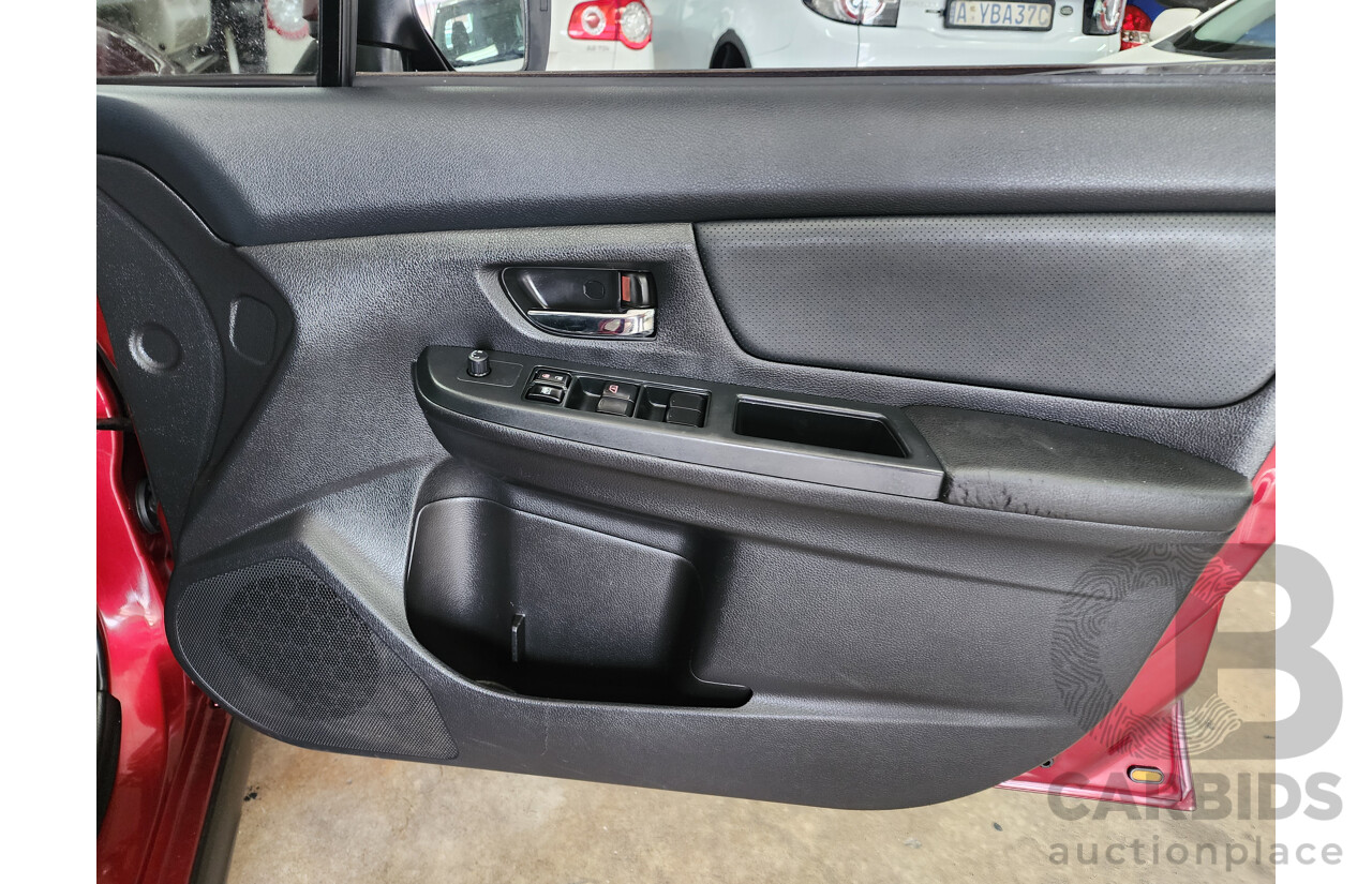 5/2013 Subaru XV 2.0i-S MY13 4d Wagon Red 2.0L
