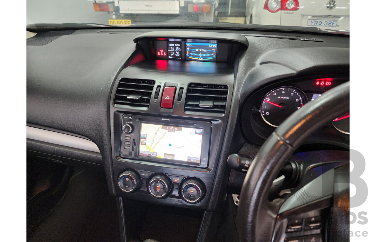 5/2013 Subaru XV 2.0i-S MY13 4d Wagon Red 2.0L