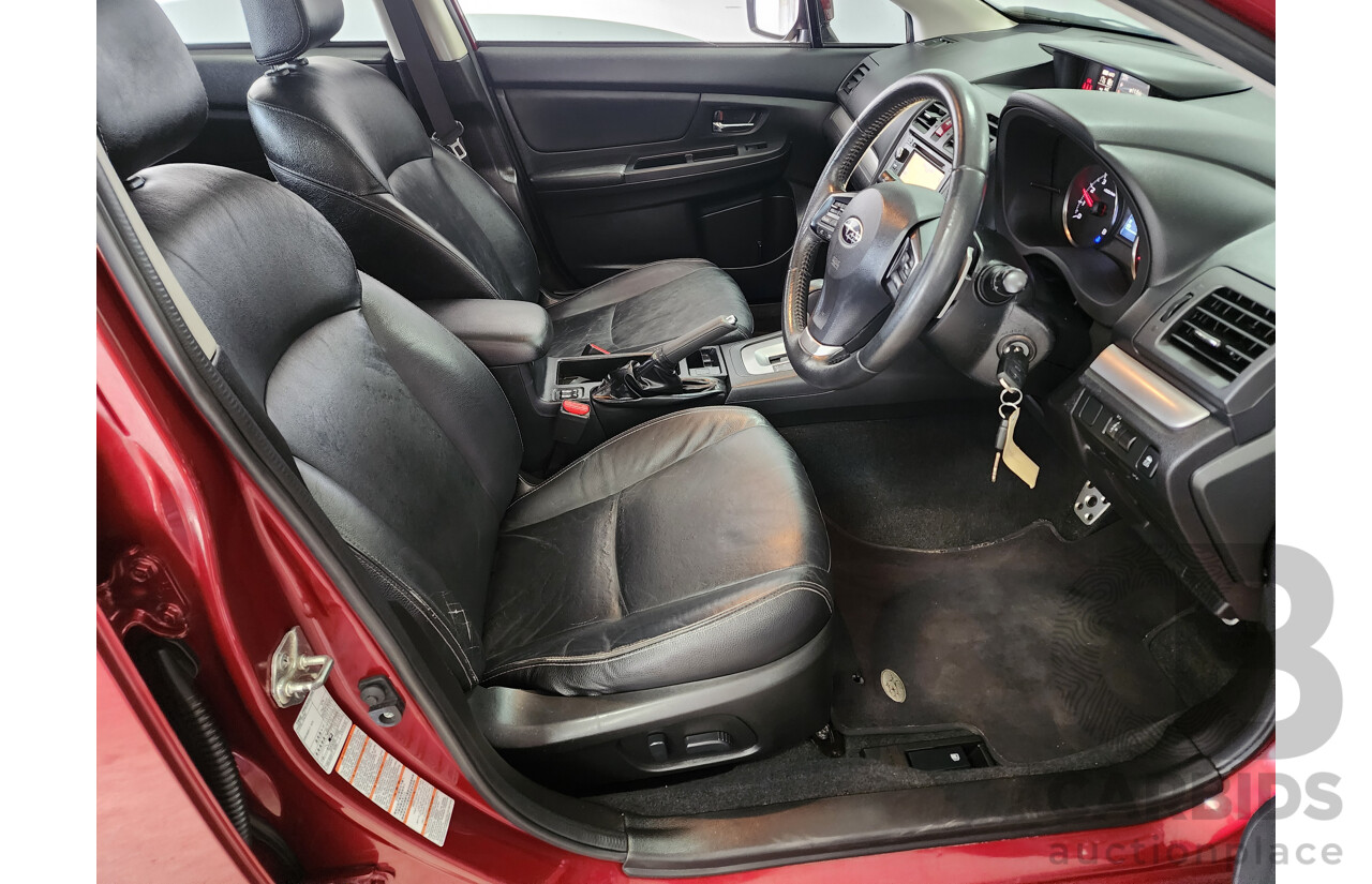 5/2013 Subaru XV 2.0i-S MY13 4d Wagon Red 2.0L