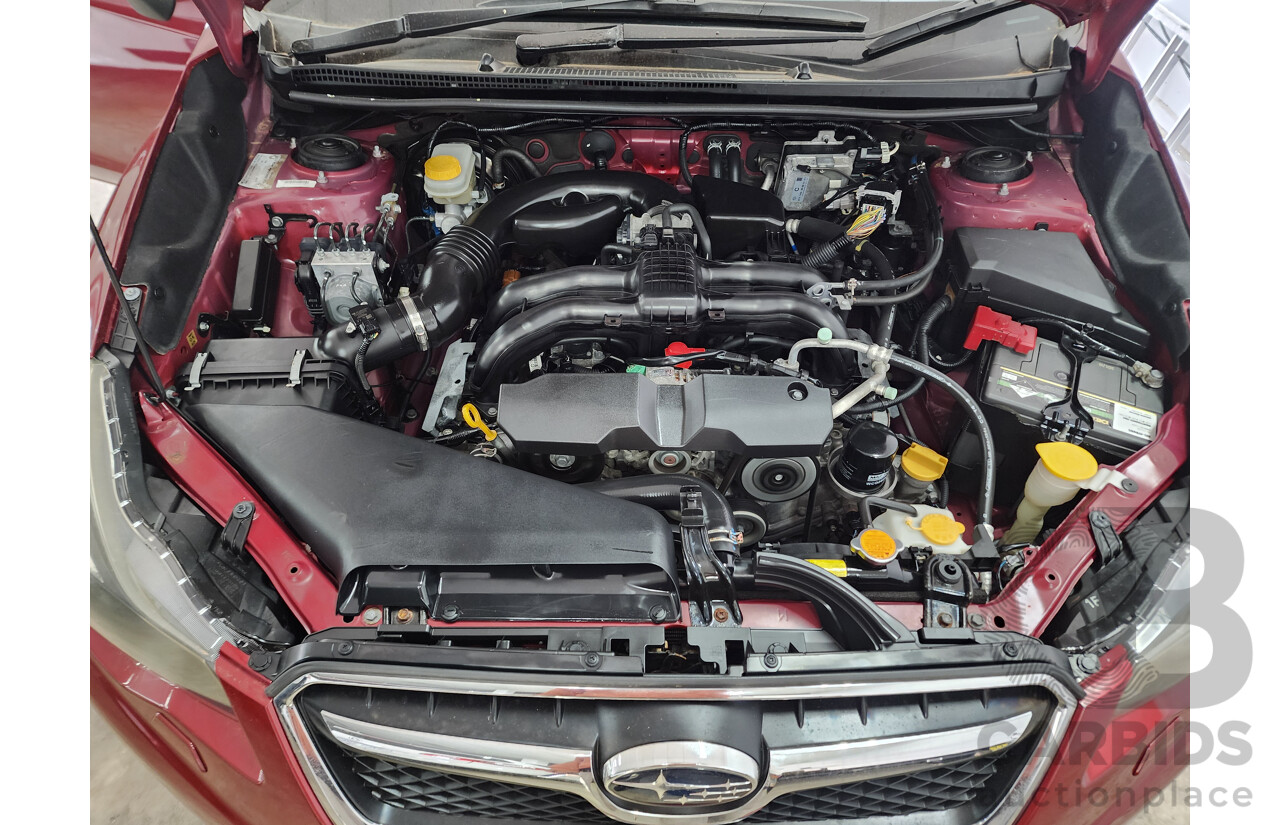 5/2013 Subaru XV 2.0i-S MY13 4d Wagon Red 2.0L