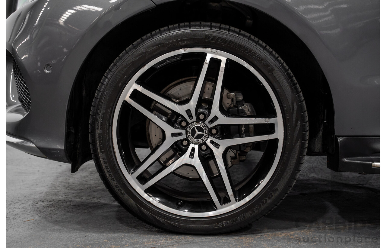 03/2018 Mercedes-Benz GLE 250d AMG Pack (AWD) 166 MY17.5 4D Wagon Selenite Grey Turbo Diesel 2.1L