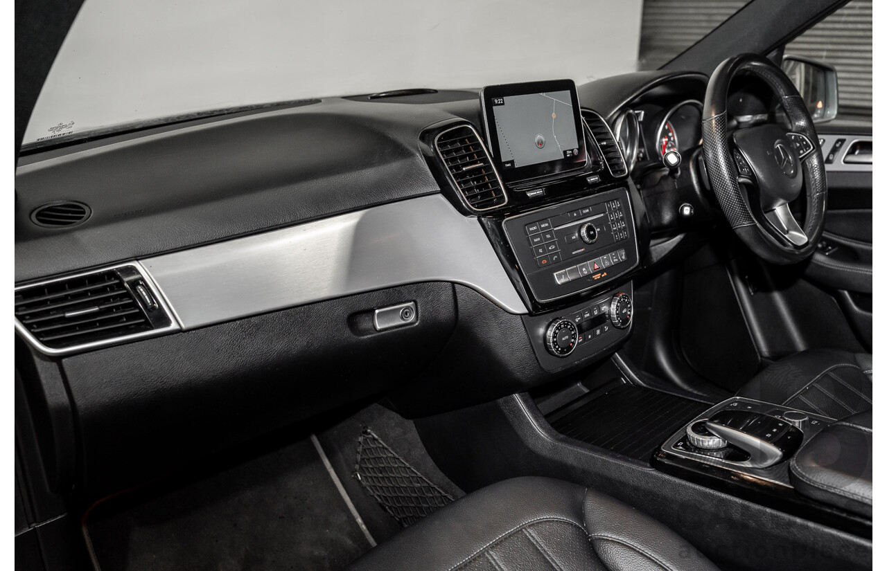 03/2018 Mercedes-Benz GLE 250d AMG Pack (AWD) 166 MY17.5 4D Wagon Selenite Grey Turbo Diesel 2.1L