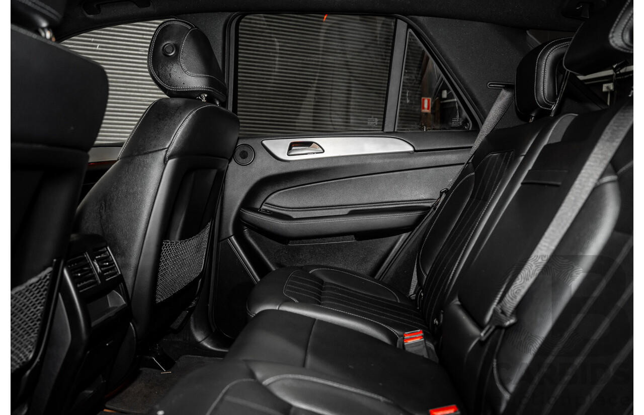 03/2018 Mercedes-Benz GLE 250d AMG Pack (AWD) 166 MY17.5 4D Wagon Selenite Grey Turbo Diesel 2.1L