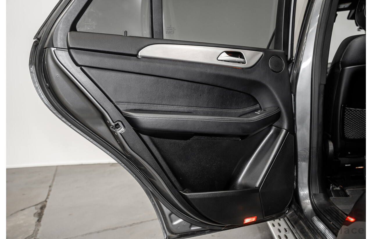 03/2018 Mercedes-Benz GLE 250d AMG Pack (AWD) 166 MY17.5 4D Wagon Selenite Grey Turbo Diesel 2.1L