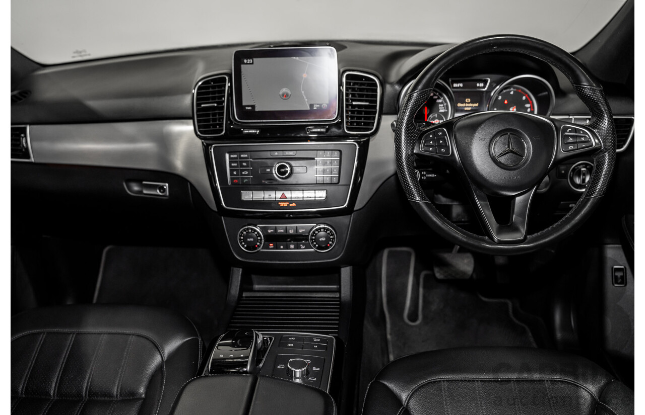 03/2018 Mercedes-Benz GLE 250d AMG Pack (AWD) 166 MY17.5 4D Wagon Selenite Grey Turbo Diesel 2.1L