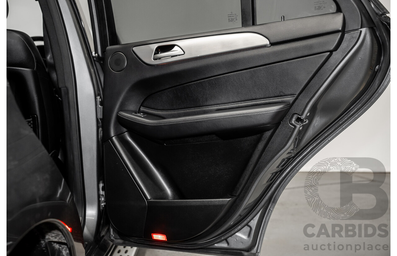 03/2018 Mercedes-Benz GLE 250d AMG Pack (AWD) 166 MY17.5 4D Wagon Selenite Grey Turbo Diesel 2.1L