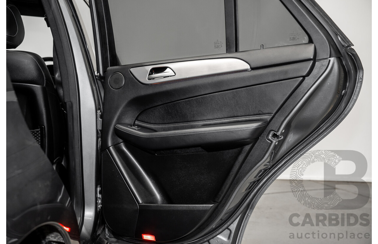 03/2018 Mercedes-Benz GLE 250d AMG Pack (AWD) 166 MY17.5 4D Wagon Selenite Grey Turbo Diesel 2.1L