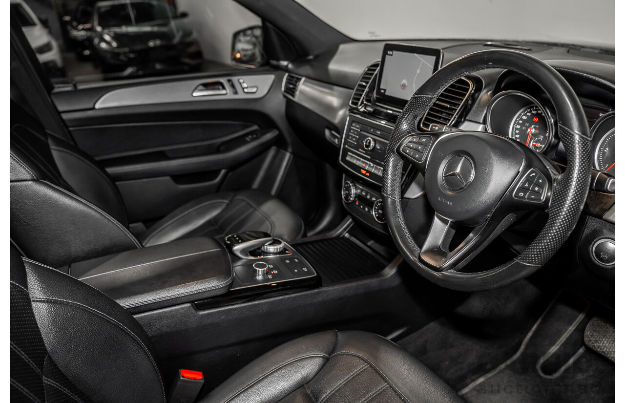 03/2018 Mercedes-Benz GLE 250d AMG Pack (AWD) 166 MY17.5 4D Wagon Selenite Grey Turbo Diesel 2.1L