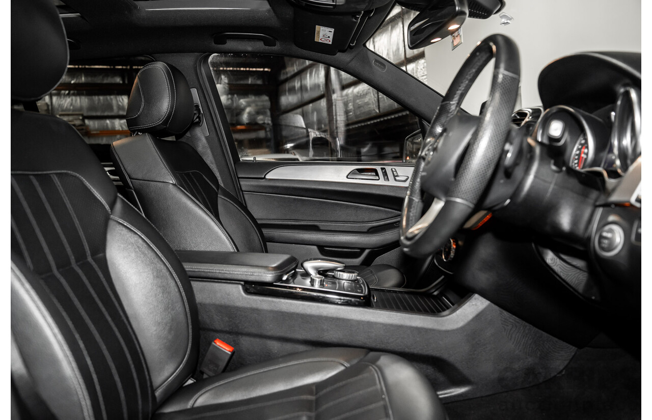 03/2018 Mercedes-Benz GLE 250d AMG Pack (AWD) 166 MY17.5 4D Wagon Selenite Grey Turbo Diesel 2.1L