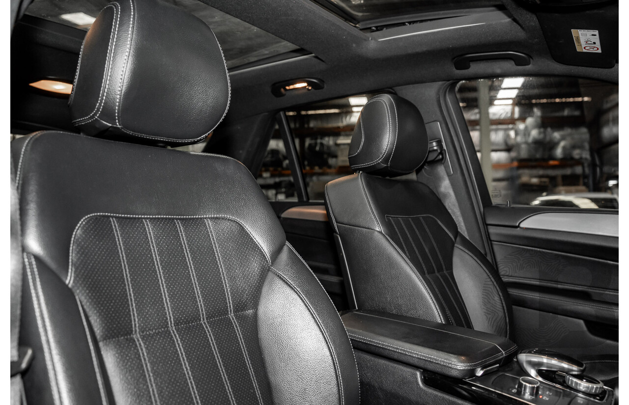 03/2018 Mercedes-Benz GLE 250d AMG Pack (AWD) 166 MY17.5 4D Wagon Selenite Grey Turbo Diesel 2.1L