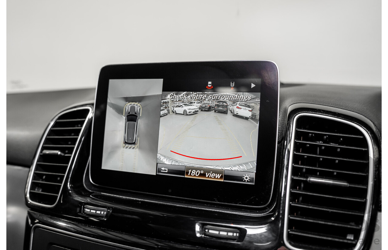 03/2018 Mercedes-Benz GLE 250d AMG Pack (AWD) 166 MY17.5 4D Wagon Selenite Grey Turbo Diesel 2.1L