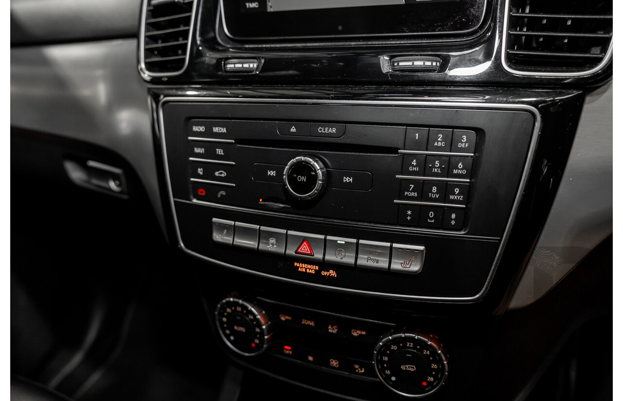 03/2018 Mercedes-Benz GLE 250d AMG Pack (AWD) 166 MY17.5 4D Wagon Selenite Grey Turbo Diesel 2.1L