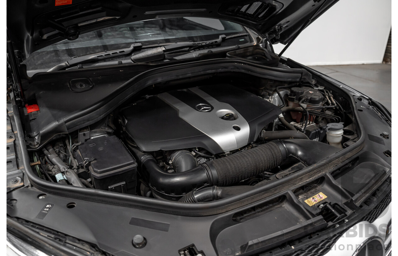 03/2018 Mercedes-Benz GLE 250d AMG Pack (AWD) 166 MY17.5 4D Wagon Selenite Grey Turbo Diesel 2.1L