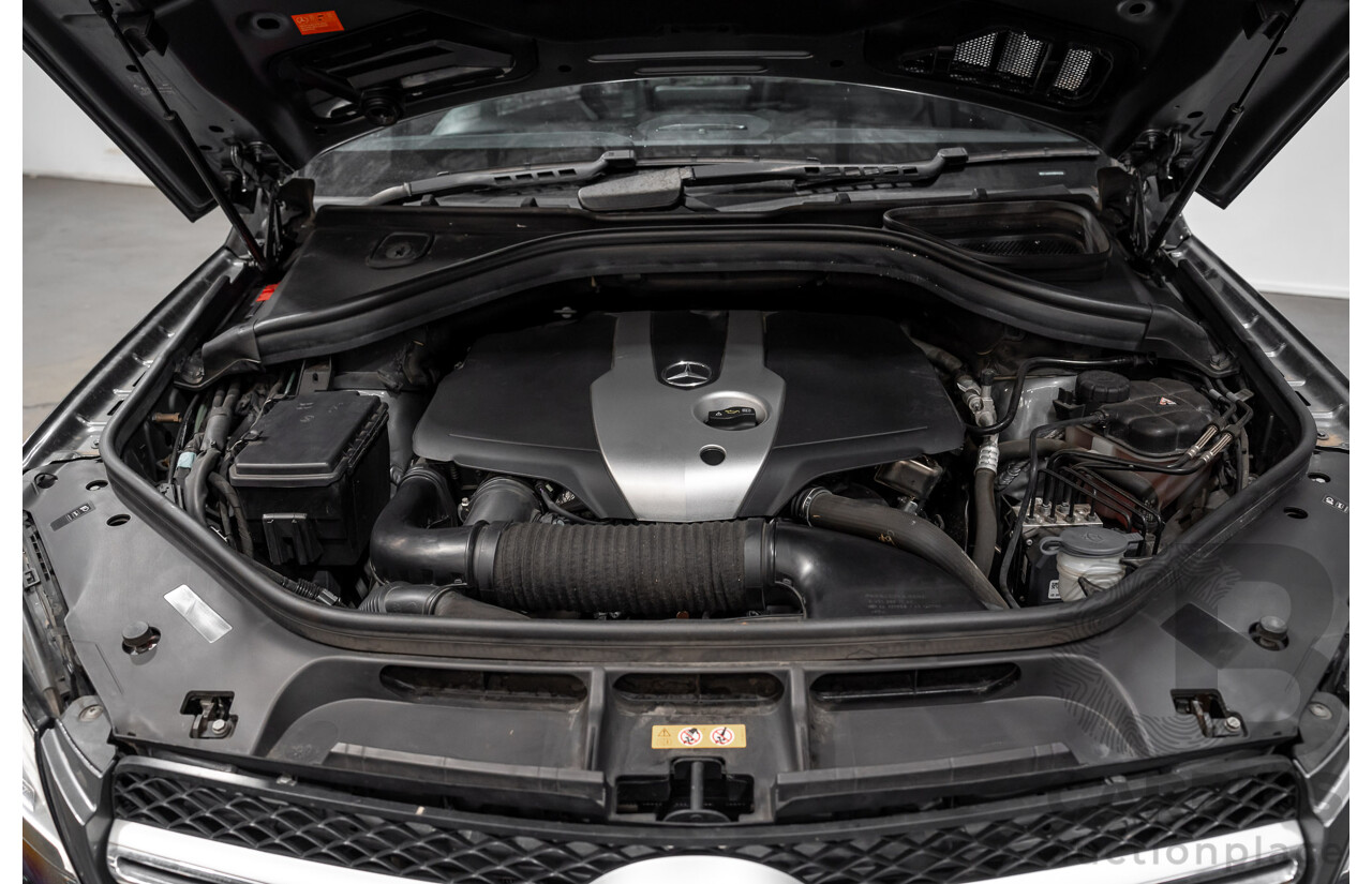 03/2018 Mercedes-Benz GLE 250d AMG Pack (AWD) 166 MY17.5 4D Wagon Selenite Grey Turbo Diesel 2.1L