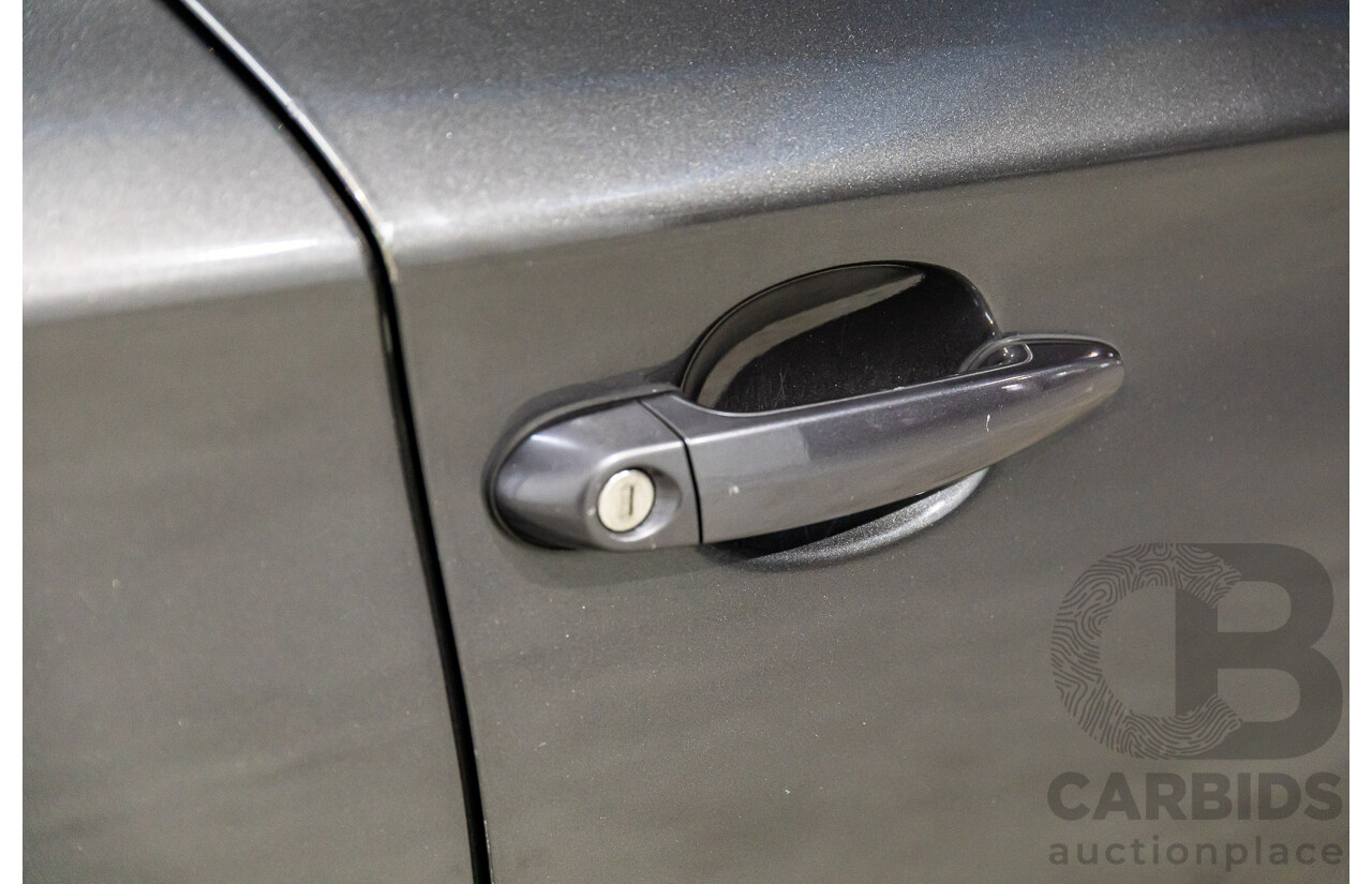 1/2007 BMW 118i E87 5d Hatchback Sparkling Graphite Metallic 2.0L