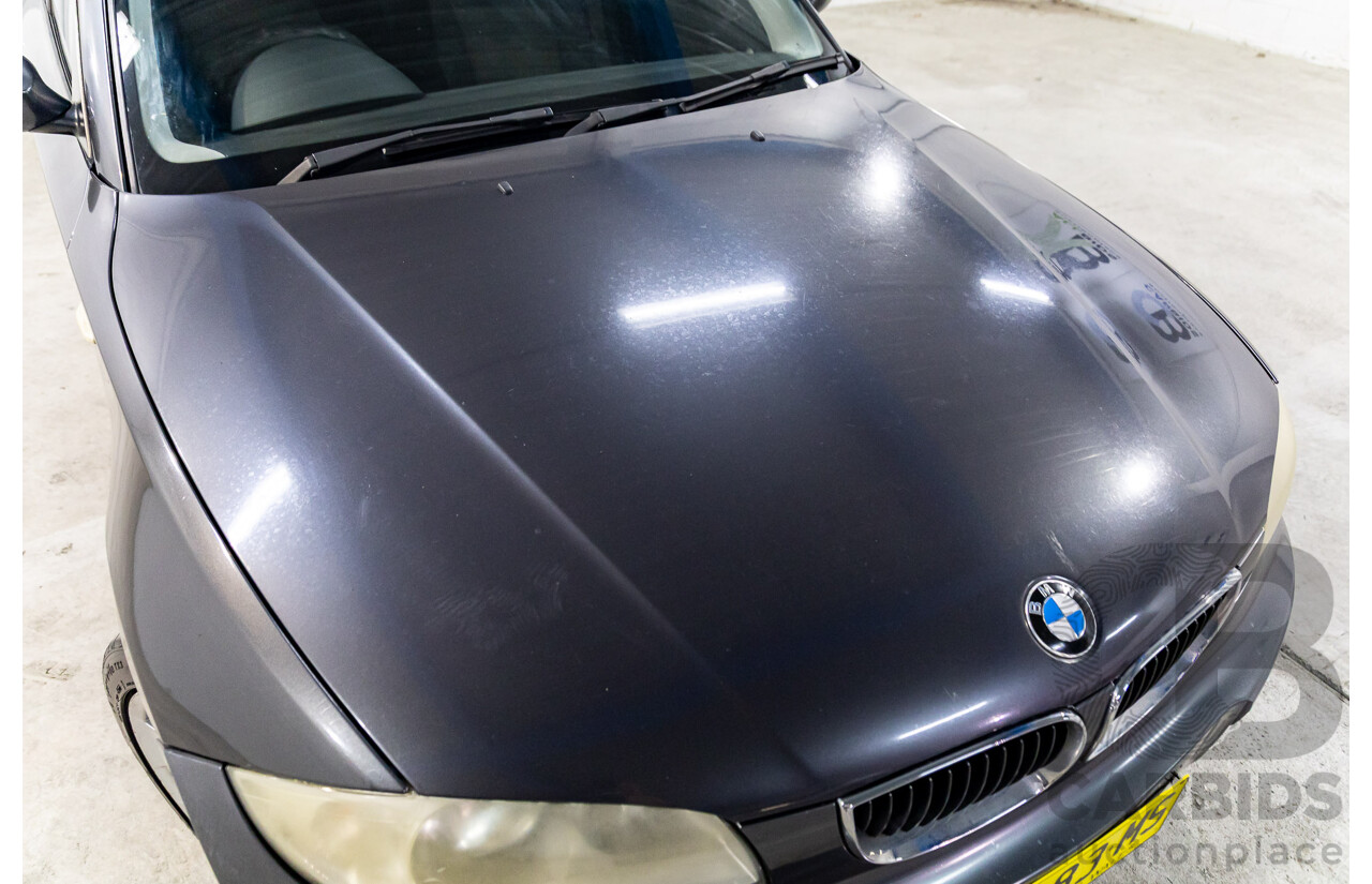 1/2007 BMW 118i E87 5d Hatchback Sparkling Graphite Metallic 2.0L