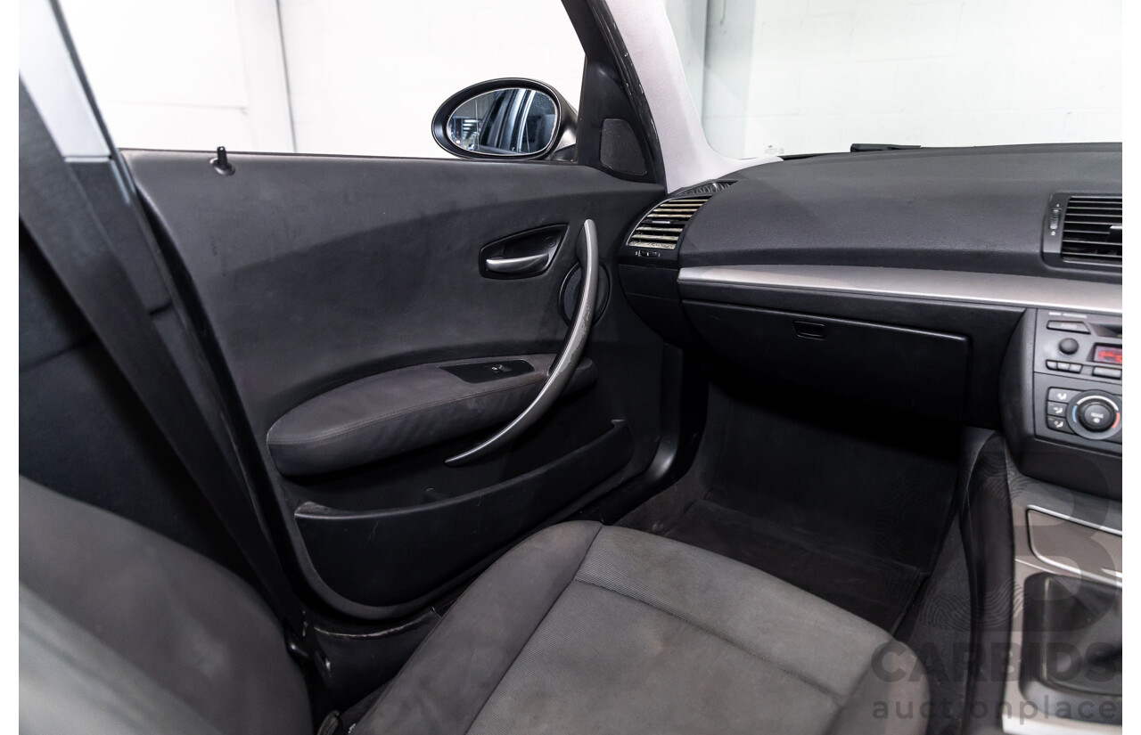 1/2007 BMW 118i E87 5d Hatchback Sparkling Graphite Metallic 2.0L