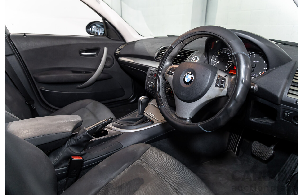 1/2007 BMW 118i E87 5d Hatchback Sparkling Graphite Metallic 2.0L