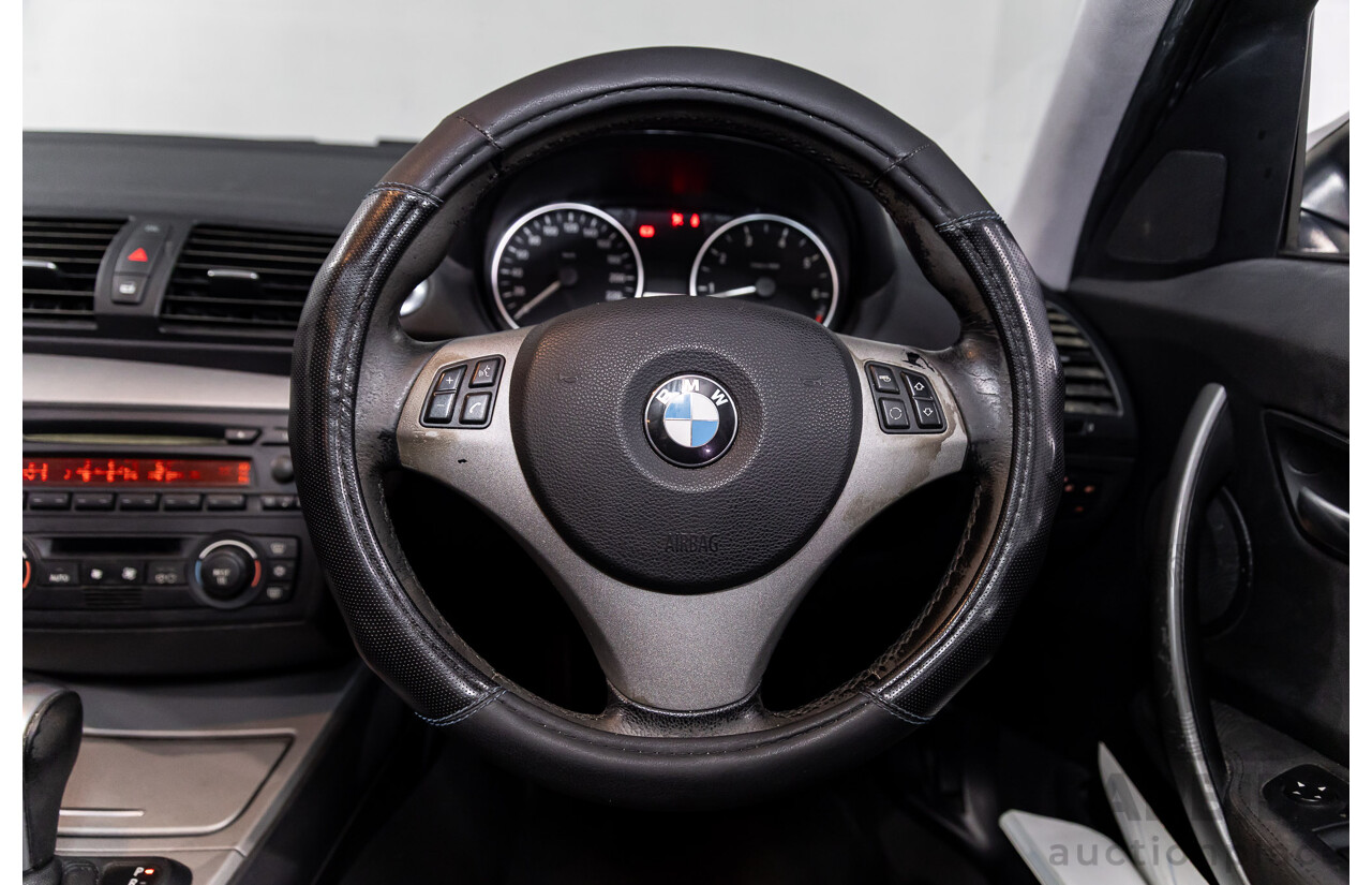 1/2007 BMW 118i E87 5d Hatchback Sparkling Graphite Metallic 2.0L