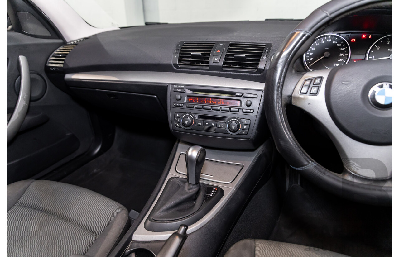 1/2007 BMW 118i E87 5d Hatchback Sparkling Graphite Metallic 2.0L