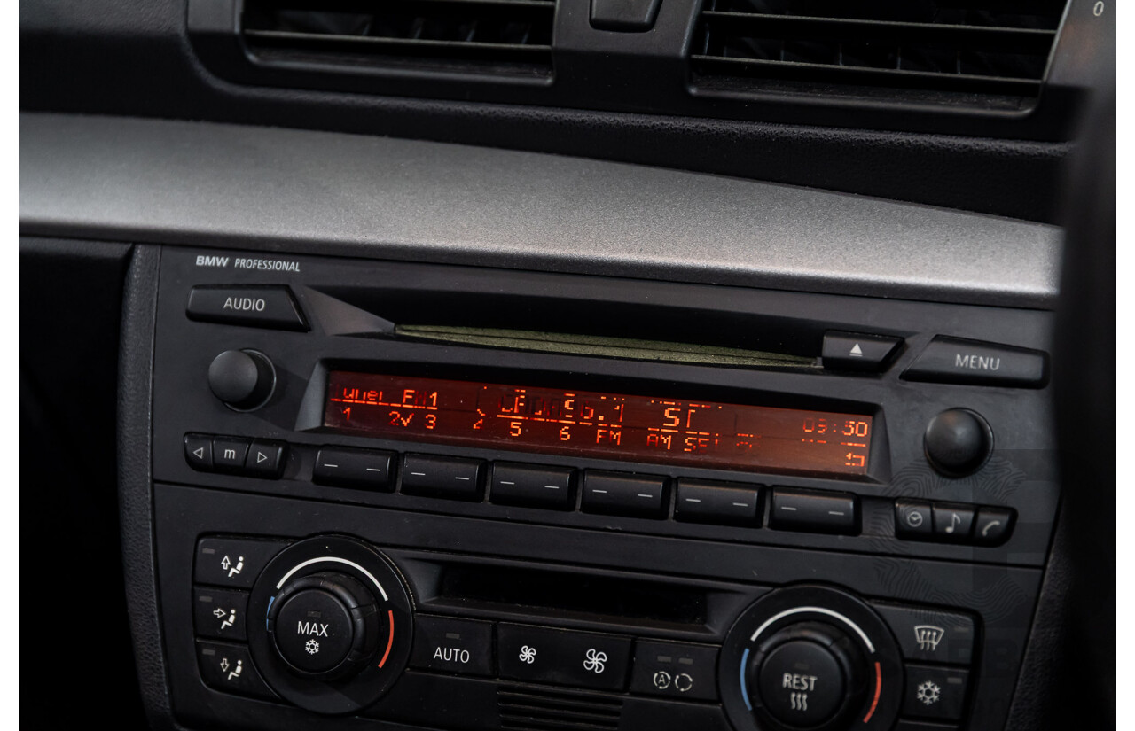 1/2007 BMW 118i E87 5d Hatchback Sparkling Graphite Metallic 2.0L