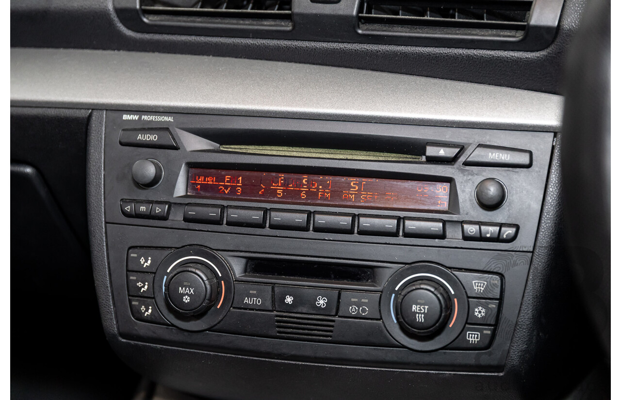 1/2007 BMW 118i E87 5d Hatchback Sparkling Graphite Metallic 2.0L