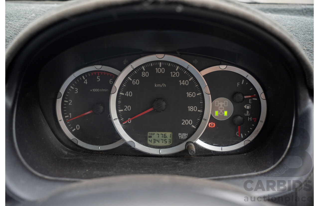 3/2011 Mitsubishi Challenger PB MY11 4d Wagon White Turbo Diesel 2.5L