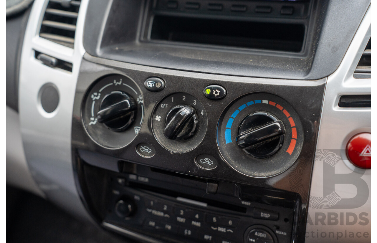 3/2011 Mitsubishi Challenger PB MY11 4d Wagon White Turbo Diesel 2.5L