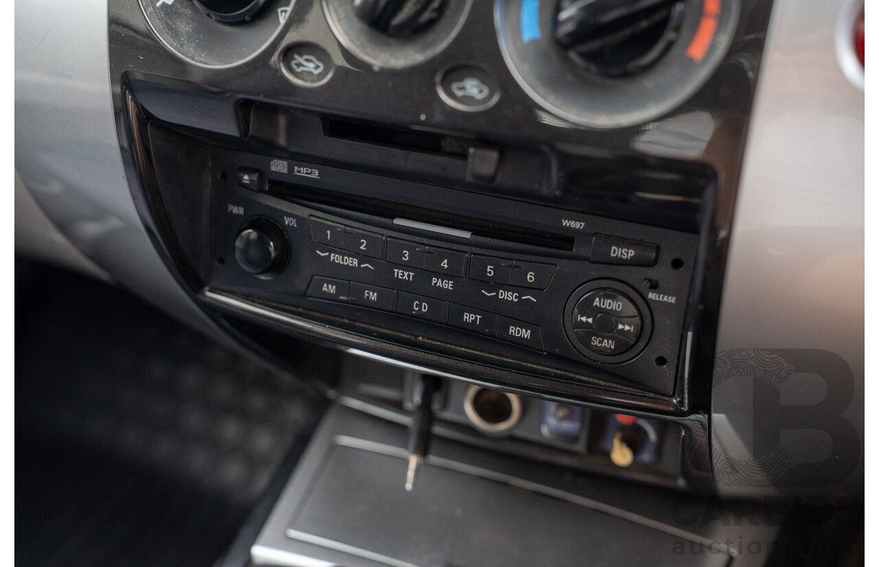 3/2011 Mitsubishi Challenger PB MY11 4d Wagon White Turbo Diesel 2.5L