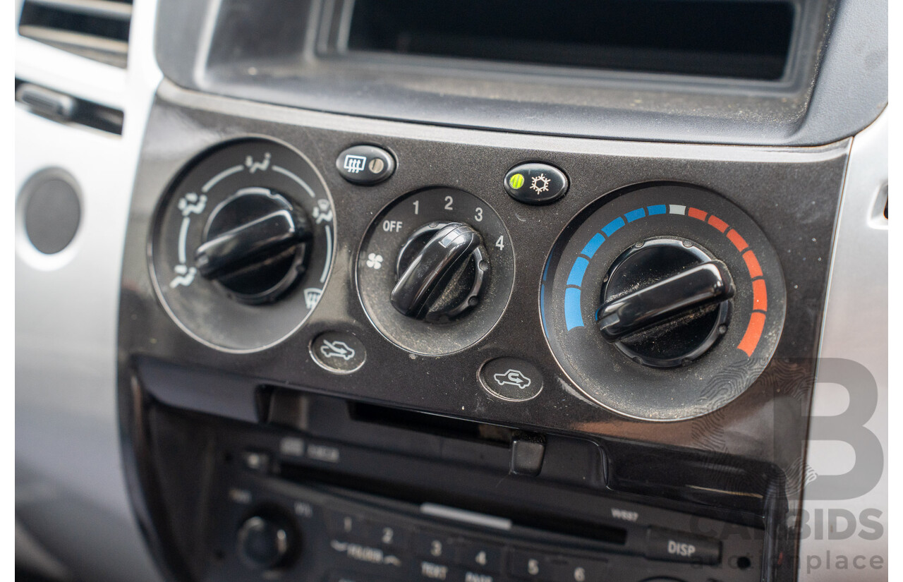 3/2011 Mitsubishi Challenger PB MY11 4d Wagon White Turbo Diesel 2.5L