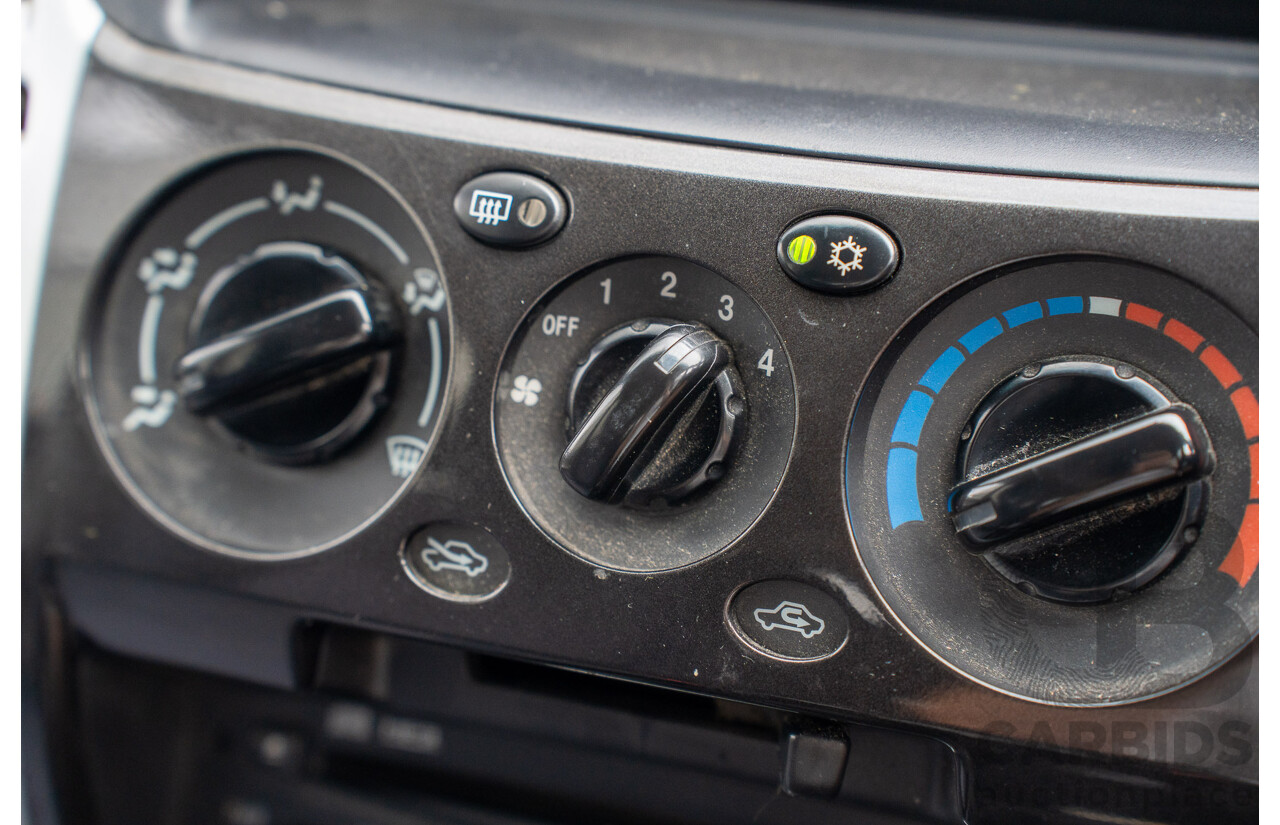 3/2011 Mitsubishi Challenger PB MY11 4d Wagon White Turbo Diesel 2.5L