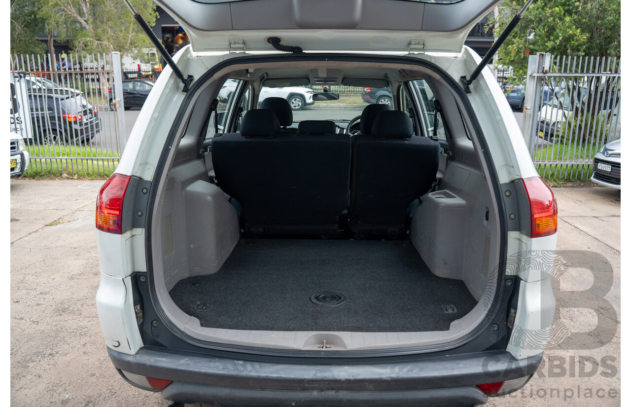 3/2011 Mitsubishi Challenger PB MY11 4d Wagon White Turbo Diesel 2.5L