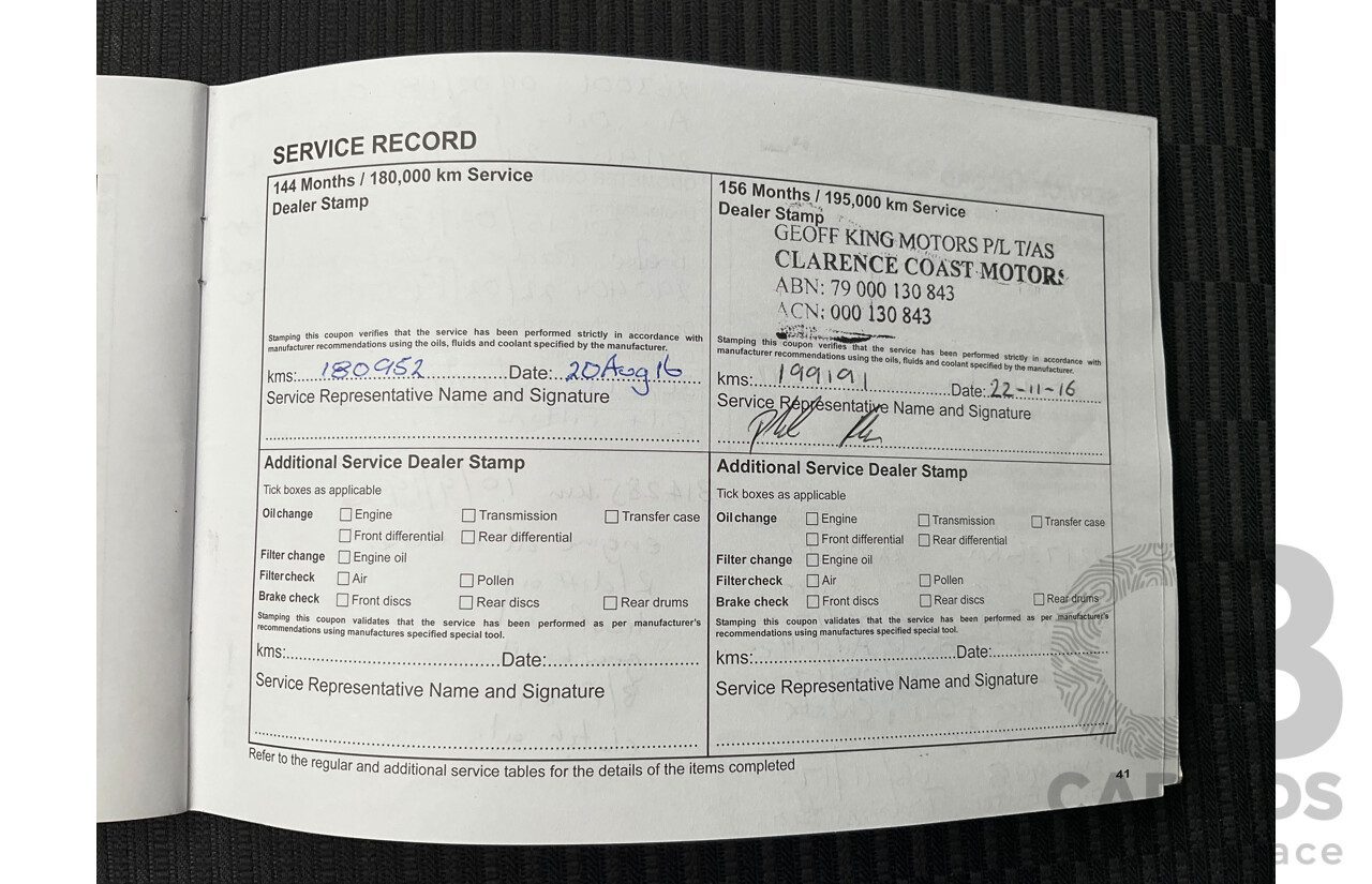 3/2011 Mitsubishi Challenger PB MY11 4d Wagon White Turbo Diesel 2.5L