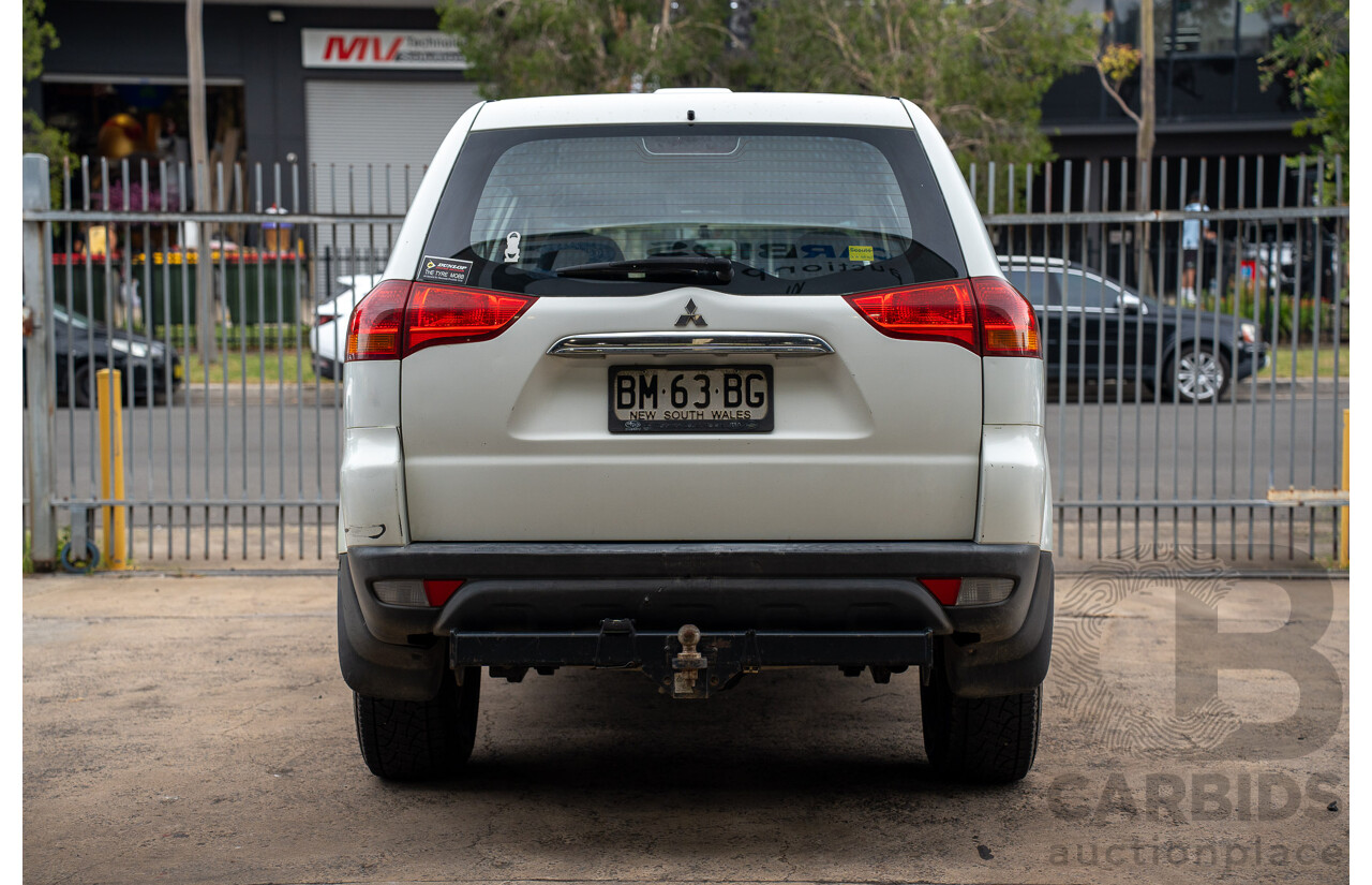 3/2011 Mitsubishi Challenger PB MY11 4d Wagon White Turbo Diesel 2.5L