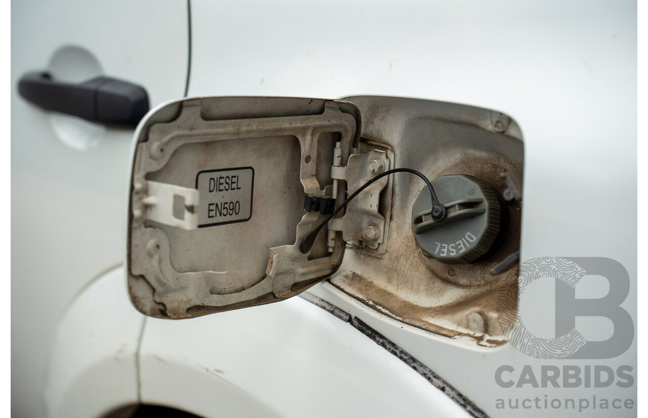 3/2011 Mitsubishi Challenger PB MY11 4d Wagon White Turbo Diesel 2.5L