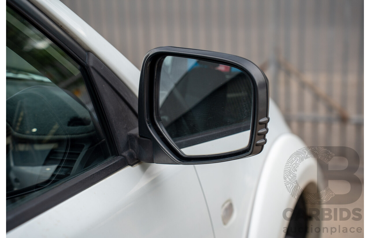 3/2011 Mitsubishi Challenger PB MY11 4d Wagon White Turbo Diesel 2.5L