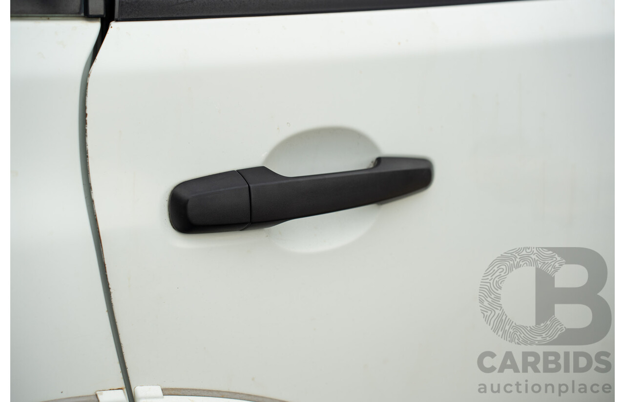 3/2011 Mitsubishi Challenger PB MY11 4d Wagon White Turbo Diesel 2.5L