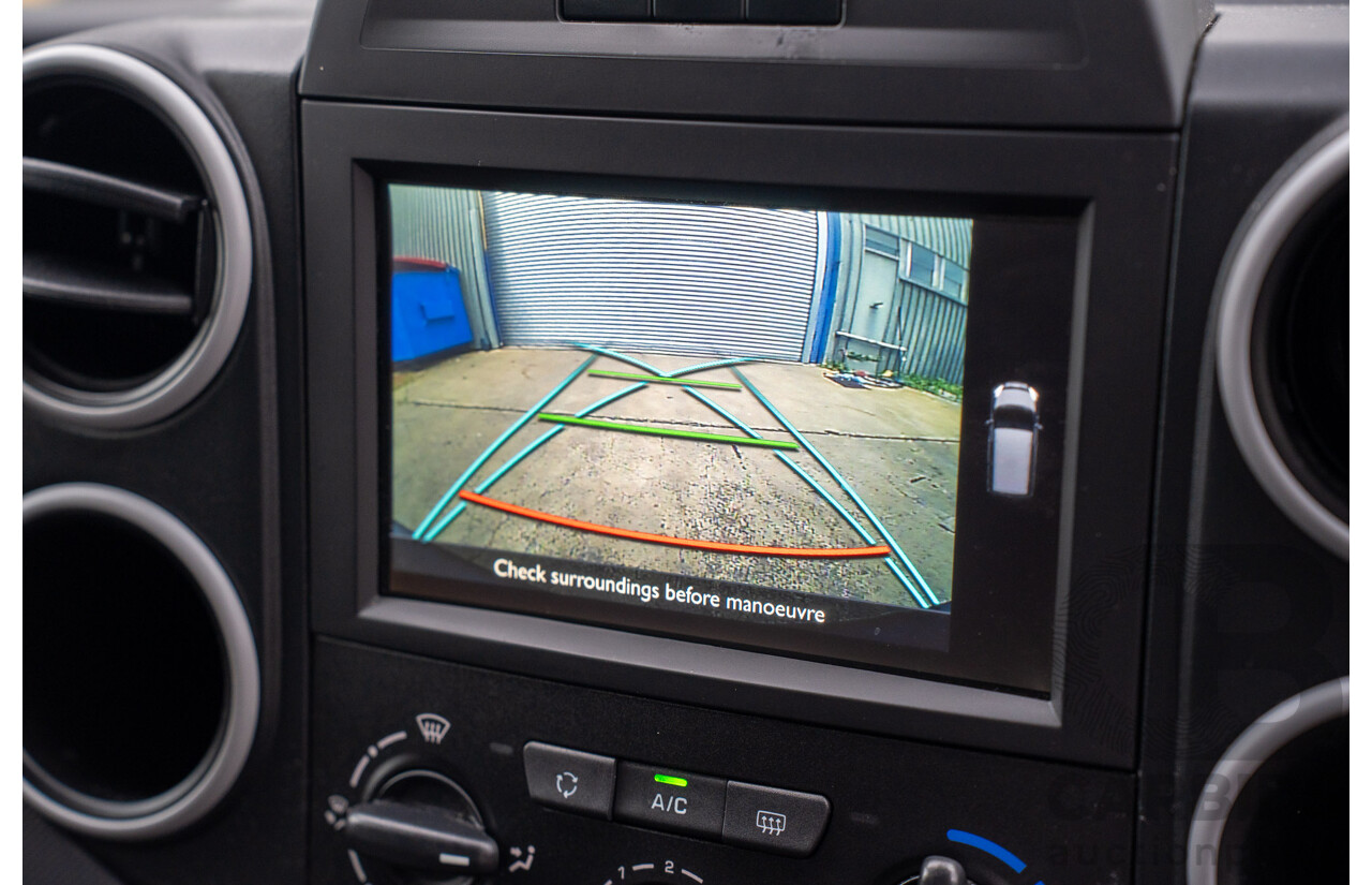 08/2017 Citroen Berlingo L1 (FWD) B9C MY17 Van Blanc Banquise White 1.6L