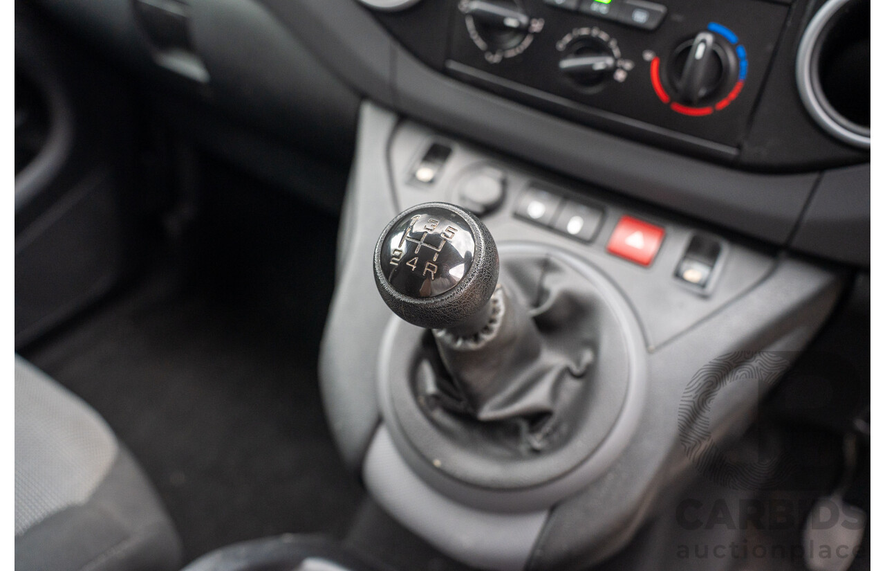 08/2017 Citroen Berlingo L1 (FWD) B9C MY17 Van Blanc Banquise White 1.6L