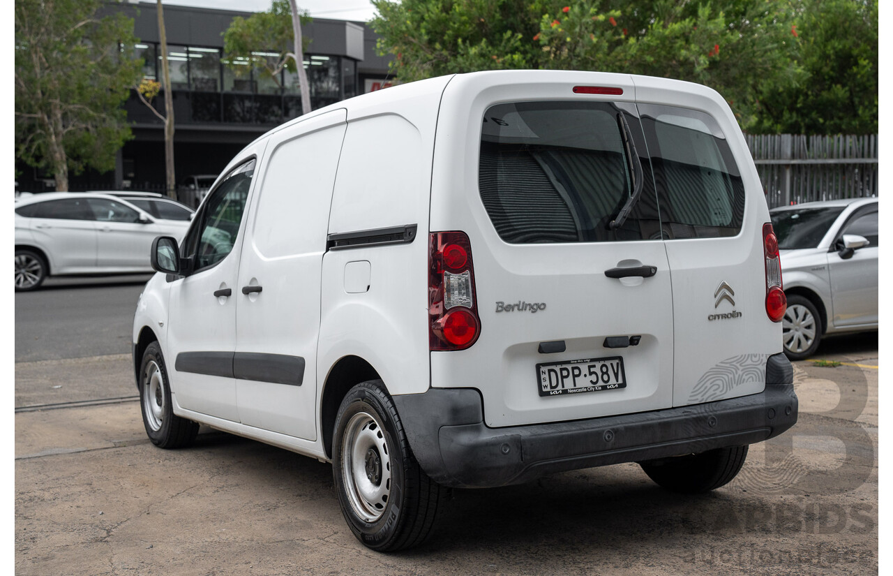 08/2017 Citroen Berlingo L1 (FWD) B9C MY17 Van Blanc Banquise White 1.6L
