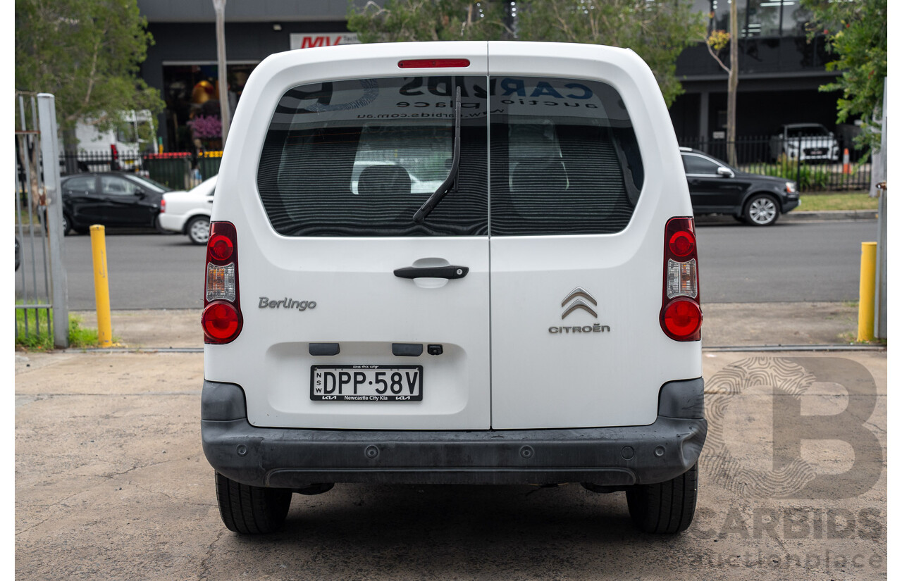 08/2017 Citroen Berlingo L1 (FWD) B9C MY17 Van Blanc Banquise White 1.6L