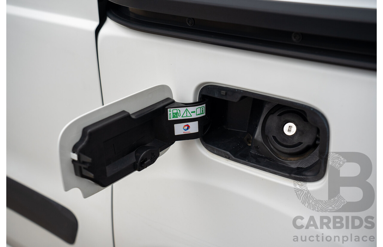 08/2017 Citroen Berlingo L1 (FWD) B9C MY17 Van Blanc Banquise White 1.6L